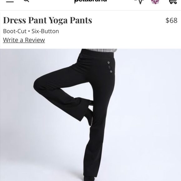 Dress Yoga Pants By Betabrand